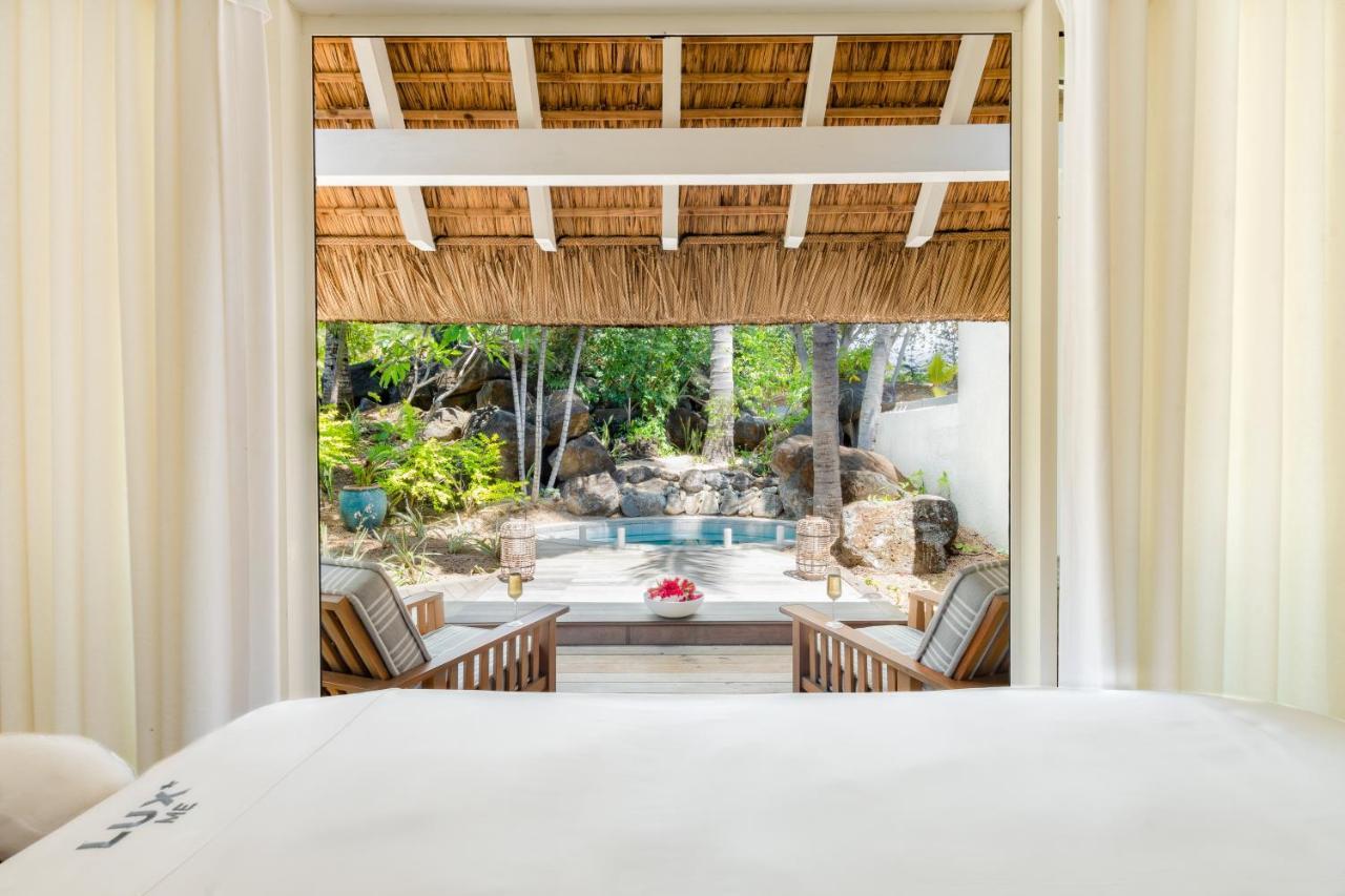 Lux* Grand Gaube Resort & Villas Εξωτερικό φωτογραφία View from a bedroom
